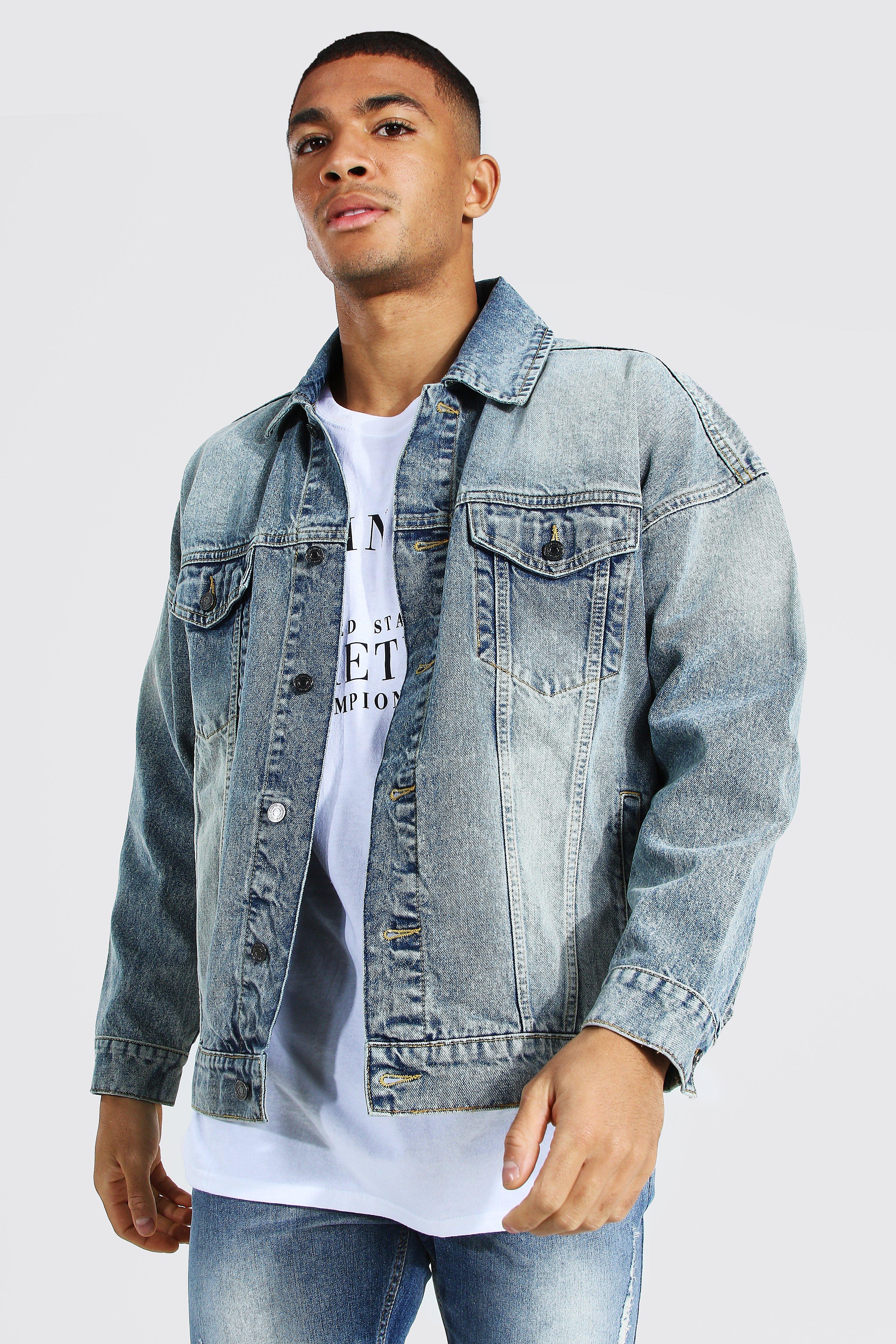 Cheap monday nineties hot sale denim jacket